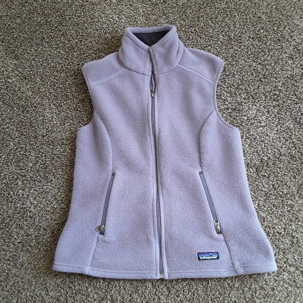 Patagonia Synchilla Lavender Vest Women's Size M